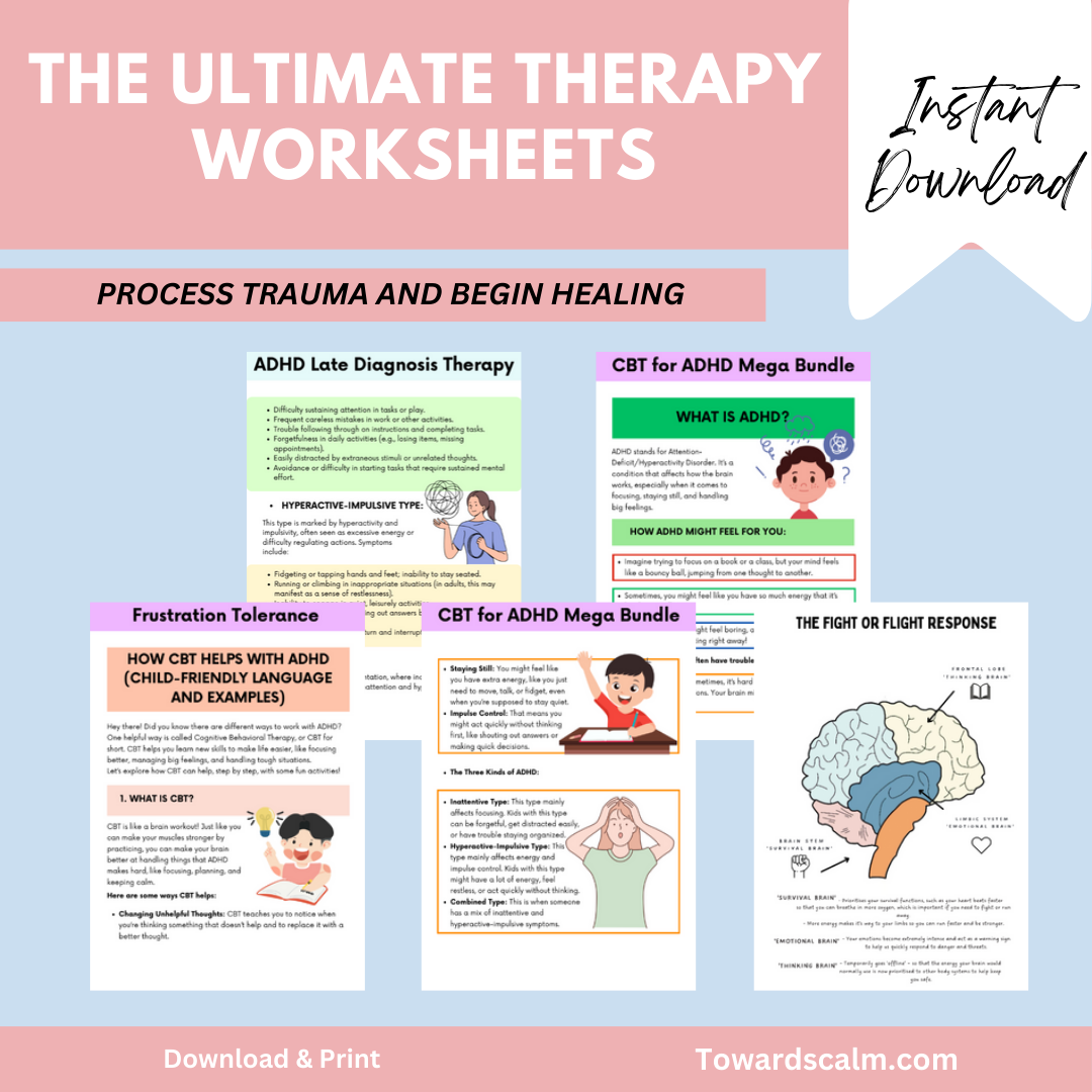 Therapy Worksheets